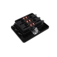 thumbnail image 3 of 6-Way Blade Fuse Box Block Holder LED Warning Indicator for Car Boat Marine RV Truck DC 10-32V, 3 of 6