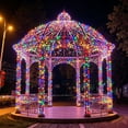 thumbnail image 1 of Rewenti Outdoor Waterproof Led String Lights 200Led Multicolor Decorative Lights for Tree Garden Patio Party Holiday Wedding Home Backyard Porch Balcony Christmas Decor, 1 of 6