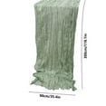 thumbnail image 2 of Mashaouyo Clearance Cheese Table Flag Pleated Cloth Style Table Cloth Wedding Decoration, 2 of 2