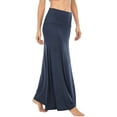 thumbnail image 3 of FFIY Jupe Longue Évasée Maxi Robe Maxi pour Femmes Jupe Taille Haute, 3 of 5