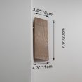 thumbnail image 6 of Kiven Wood Hover Corner Accent Light,Battery Operated LED Accent Wall Light, Dimmable Floating Corner Lamp, Modern Corner Wall Light for Dark Corner, Apartments, Dorms, Bedroom(Set of 2), 6 of 7