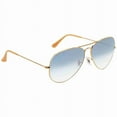 thumbnail image 2 of Ray Ban Original Aviator Blue Gradient Sunglasses RB3025 001/3F 62, 2 of 3
