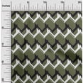 thumbnail image 1 of oneOone Cotton Poplin Fabric Chevron Geometric Printed Craft Fabric BTY 42 Inch Wide, 1 of 4