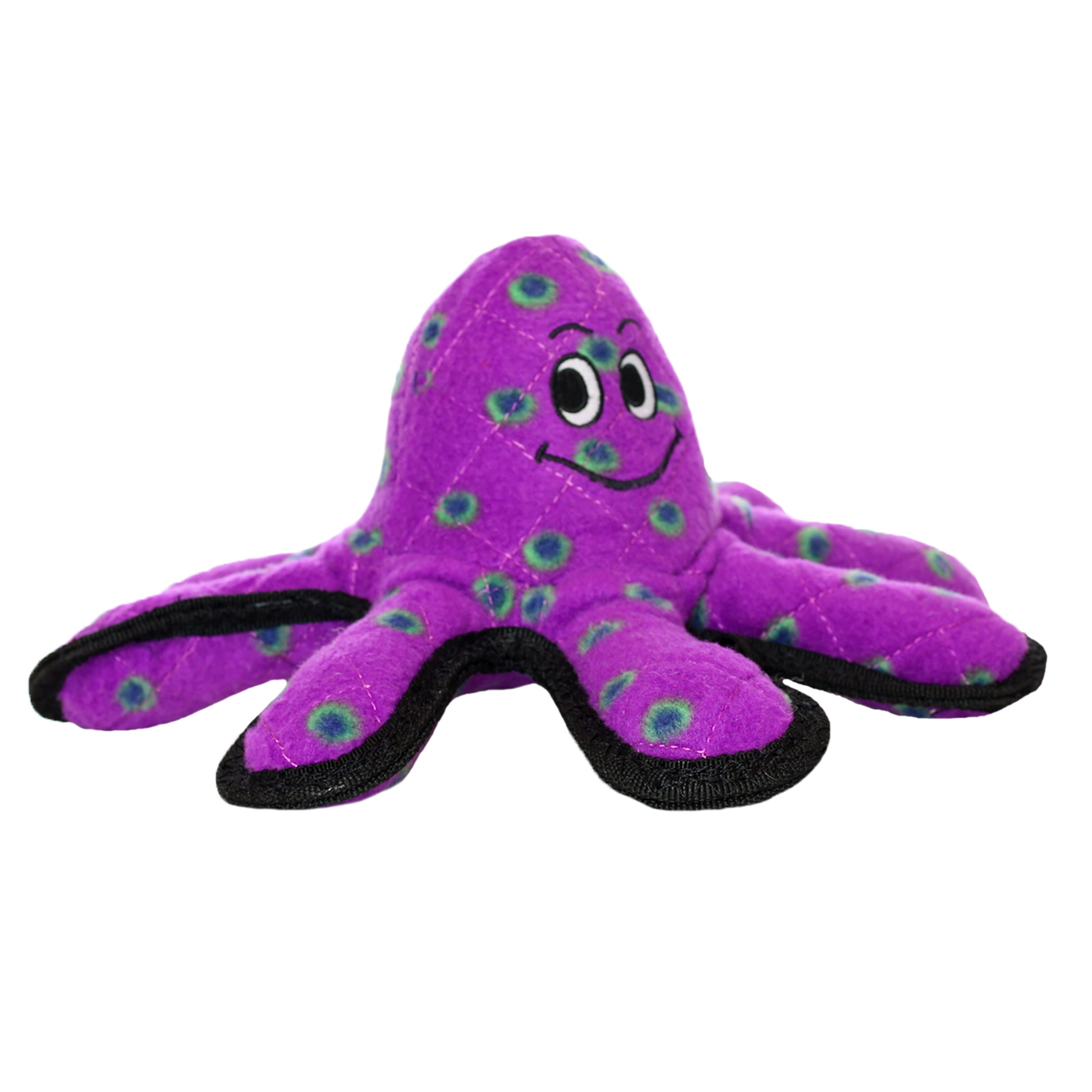 Tuffy Ocean Creature Small Octopus Durable Plush Squeaky Dog Toy
