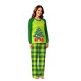thumbnail image 4 of Lvotionpl 2026 Matching Family Christmas Pjs, Matching Christmas Pajamas Long Sleeve Top & Pants Set Matching Holiday Family Pajama Xmas Sets, 4 of 5