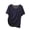 01 Navy, variant on Modal Loungewear Tops for Women Polka Dots Summer Loose Crewneck Pullovers Short Sleeve Going Out Casual T-Shirt