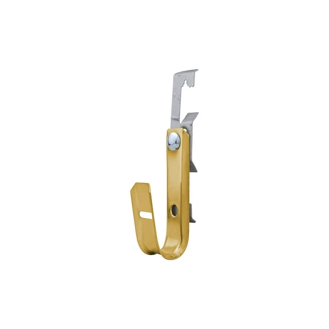 Prime Cable Management 3/4 Heavy Duty Metal Cable & Wire Support Batwing J-Hook Hangers with Bat Wing Clip for attaching ceiling wire & threaded rod for Cable & Wire Management
