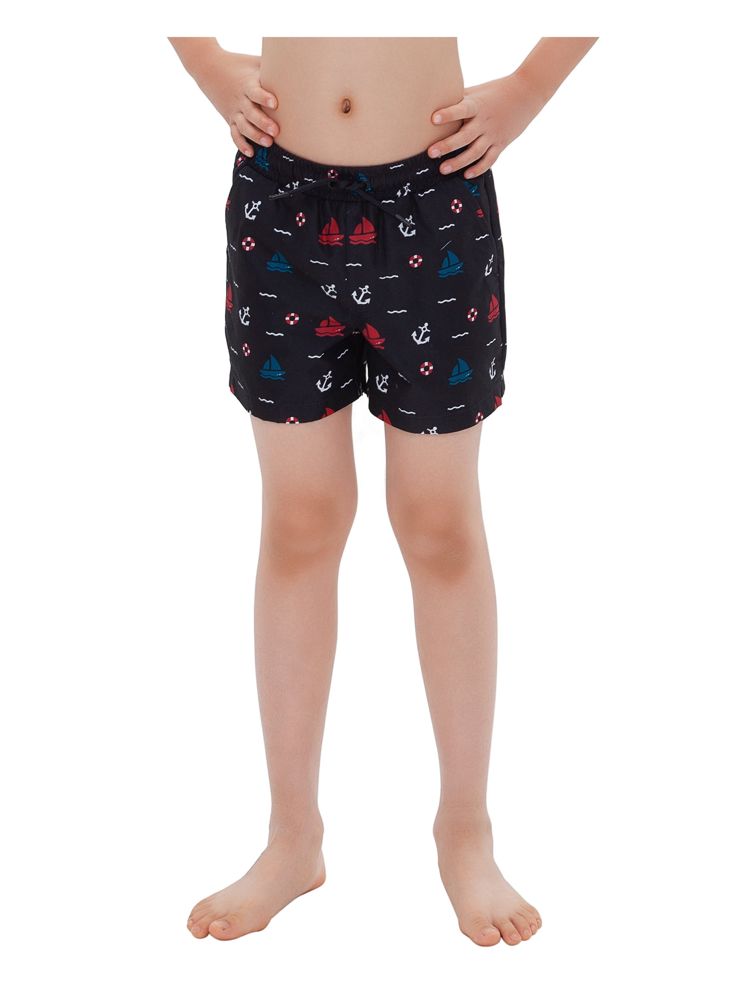 Rokka&Rolla Boys' Swim Shorts with Compression Liner