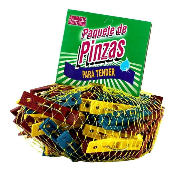 Pinzas Prichos Aromatic Solutions para Ropa Multicolor
