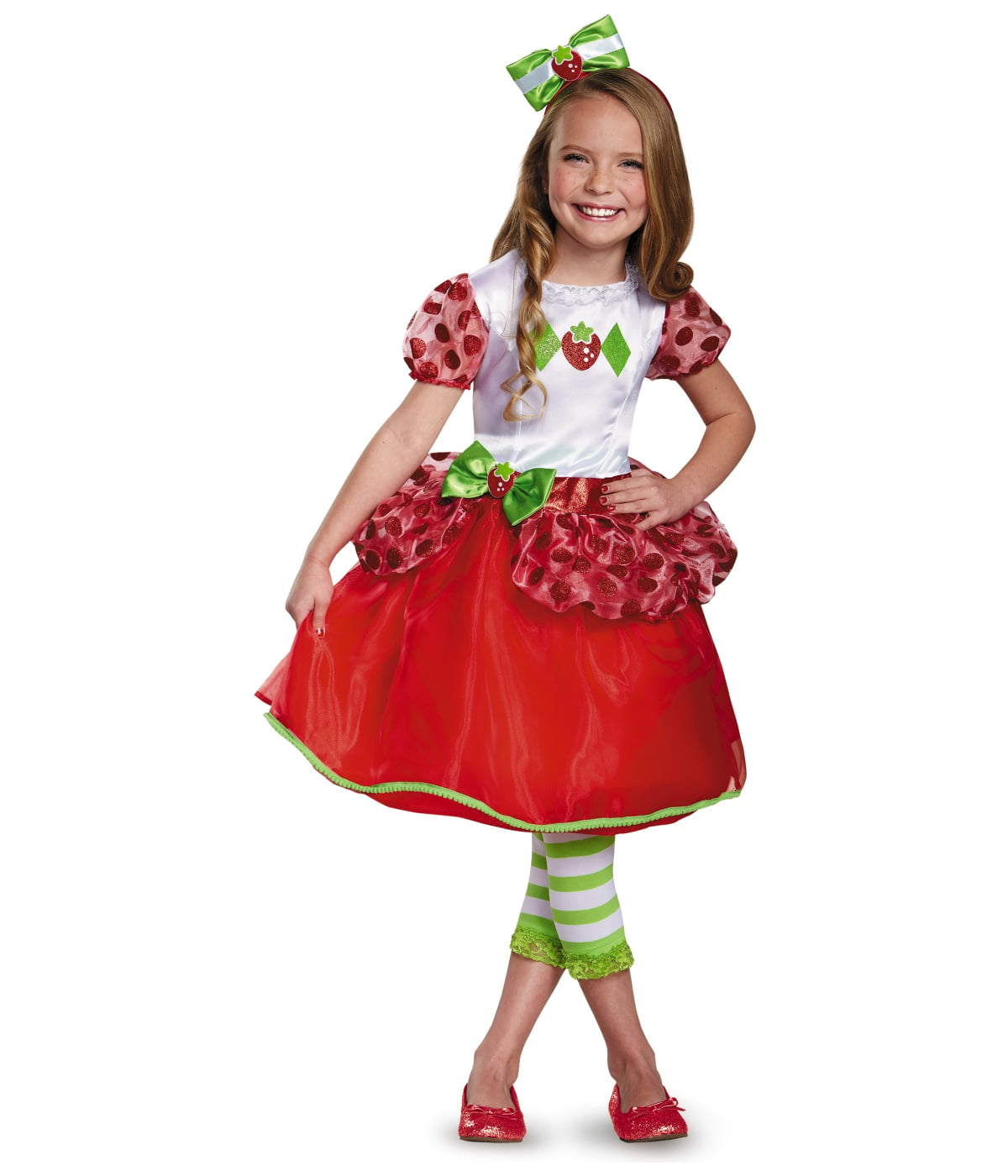 little girl strawberry dress