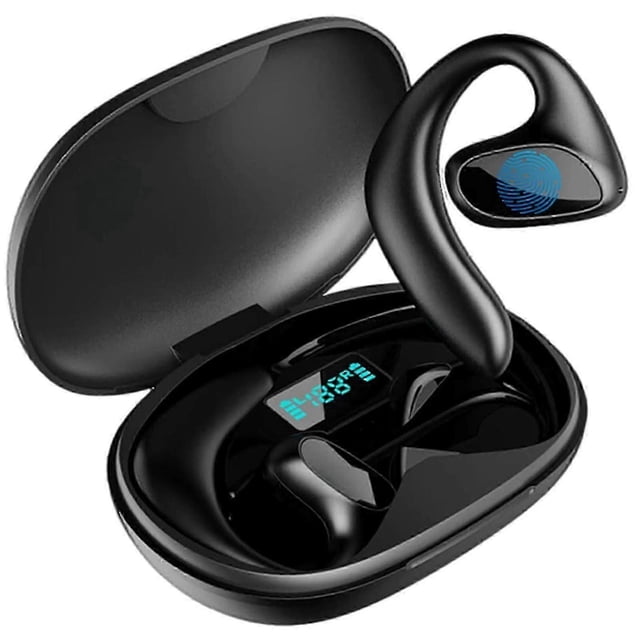 2025 Talkbuds Translator, Qinux Talkbuds, Translator Earphones with Bluetooth and App (Black)