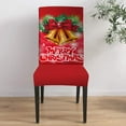 thumbnail image 5 of sruoe Chair Covers for Dining Room, Chair Seat Protector, Modern Washable Elastic Spandex Chair Slip Covers, Christmas Decorations, Chair Protector Cover Seat for Home Party Hotel, 5 of 6