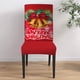 thumbnail image 5 of Fundas Elásticas para Sillas de Comedor Onlyliua navideñas Color rojo, 5 of 6