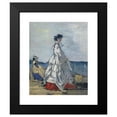 thumbnail image 2 of Eugène Boudin 15x18 Black Modern Framed Museum Art Print Titled - Princess Pauline Metternich on the Beach (ca. 1865-67), 2 of 5