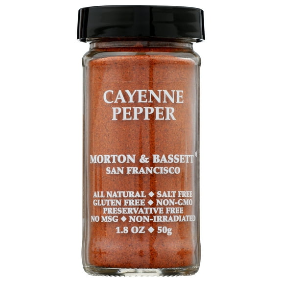 Pack of 3, Morton & Bassett Cayenne Pepper, 1.8 oz