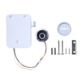 thumbnail image 1 of Xingzhi Touchscreen Fingerprint Keyless Smart Drawer Lock Office Lock Home Cabinet White NO2, 1 of 1