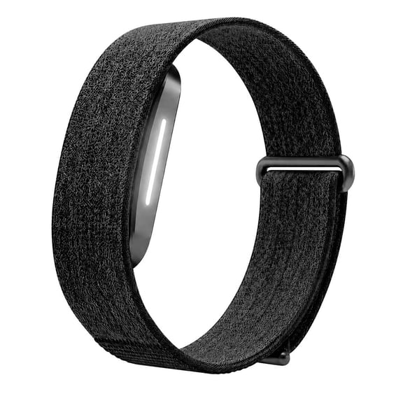 TECH CIRCLE for Hume Band 2.0 Band Replacement (22mm), Soft Nylon Sport Wristband, Lightweight Adjustable Fitness Tracker Band, Black