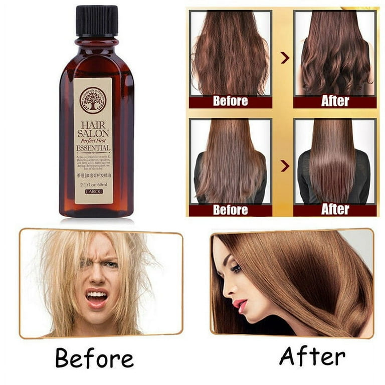 Clearance Aceites esenciales Aceite de Argan Marroqui Cuidado del Cabello Nutre el Cuero Cabelludo 60ml Essential Oils