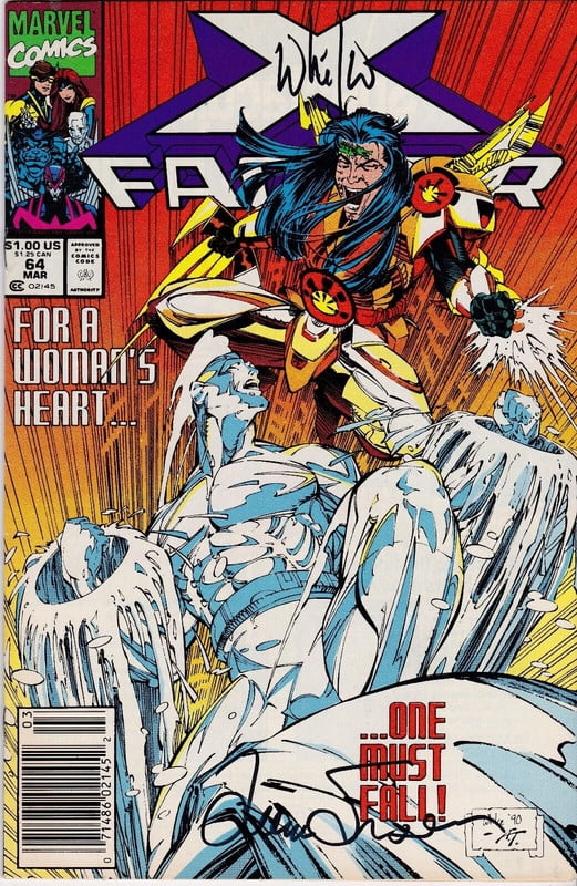 X-Factor #64 Signed by Whilce Portacio & Louise Simonson