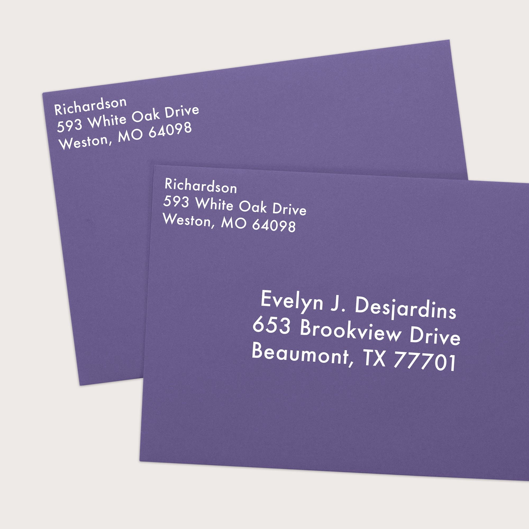 LUXPaper A7 Invitation Envelopes, 5 1/4 x 7 1/4, Wisteria, 250/Pack