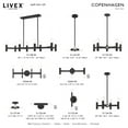 thumbnail image 6 of Livex Lighting Copenhagen 3-Light Metal Bath Vanity Sconce in Black, 6 of 14