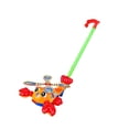 thumbnail image 3 of Push Along Walking Toy Cartoon Animal Active Eyeball Hand Push Lobster Plane Car Toy para niños Regalos Desarrolla habilidades motoras Deportes al Zulema Plano de empuje del carro, 3 of 7