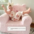 thumbnail image 6 of GAP babyGap Sherpa Bear Chair - Greenguard Gold Certified,Powder Blue, 6 of 15