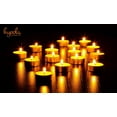 thumbnail image 6 of Hyoola, 4.5 Hour Natural Yellow Beeswax Tealight Candles - In Aluminum Cup (12 Pack), 6 of 8
