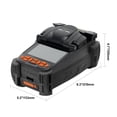thumbnail image 5 of KFFKFF Fiber Splicing Machine with 6 Motors, Core Alignment and 4" Digital Display, Includes Storage for Images, 3-in-1 Auto Focus Fiber Holder and Cleaver Kit, 5 of 9
