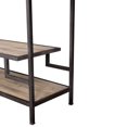 thumbnail image 3 of Uttermost Sherwin Recycled Pine and Iron Bookcase in Aged Black and Natural, 3 of 5