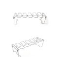 thumbnail image 3 of Wosthever Soporte antiadherente para parrilla de pierna de pollo de acero inoxidable Cocina y Comedor No.1, 3 of 6