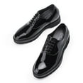 thumbnail image 3 of CMR CHAMARIPA Dress Elevator Shoes For Men Patent Leather Dress Shoes That Make You 3.15" Taller, 3 of 5