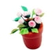 thumbnail image 4 of Flores en maceta Hugo decoración casa de muñecas resina 1:6 1:12 Flores rosadas, 4 of 10