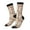 3 Black, variant on Colorful Fishes Print Adult Socks for Men & Women,Calf Socks, Ankle Socks,Boots Socks,Breathable Casual Sock,Unisex Crew Socks