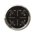 thumbnail image 1 of 110mm 4 In 1 Gauge Fuel Level 12V Voltmeter Water Temp. Oil Pressure With Backlight ,Universal Compatibility, 1 of 6