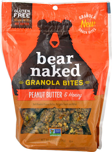 Bear Naked Granola Bites Gluten Free Peanut Butter Honey Oz Pack Of Walmart Com