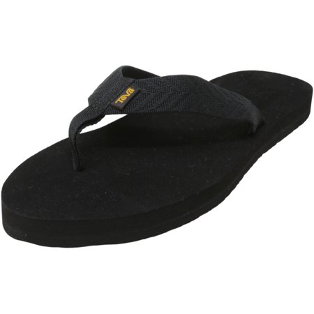 Teva Women's Mush Ii Fronds Black Fabric Sandal - 12M
