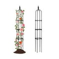 thumbnail image 1 of Cadre de Support de Plantation en Acier Inoxydable Escalade Jardinage Fournitures U-Forme Durable Plantes Domestiques Support Rack, 1 of 17