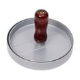 thumbnail image 4 of Prensa para hamburguesas, prensa para hamburguesas antiadherente de aluminio para hamburguesas de carne. Cabeza única, 4 of 9