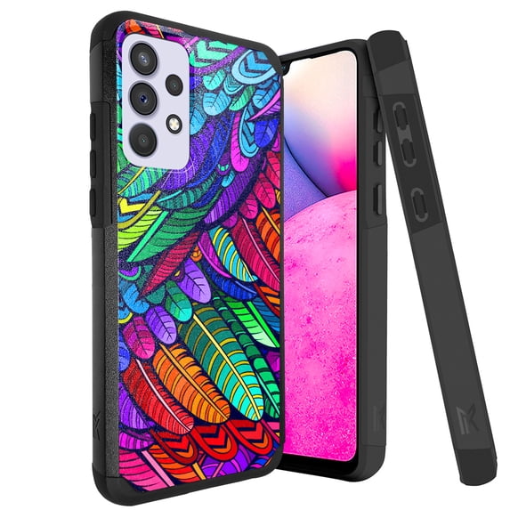 DALUX MetKase Hybrid Slim Phone Case Cover Compatible with Samsung Galaxy A53 5G (2022) - Wild Feathers