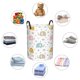 thumbnail image 4 of Fotbe Little Elephant Cesto de Ropa con Asas, Cesto Impermeable de Gran Capacidad, Bolsa de Lavado para Dormitorio, Cesto de Ropa con Ruedas y Asas-Small, 4 of 6