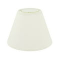 thumbnail image 2 of Aspen Creative 32630 Transitional Hardback Empire Spider Lamp Shade in White, 6" T x 12" B x 9" H, 2 of 5