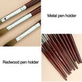 thumbnail image 4 of Sable Acrílico Nail Art Brush Red Wood Pen Nail Brush para Nail Art Manicura Herramienta regalos para mujeres (10#), 4 of 7