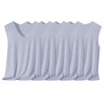 thumbnail image 3 of Blekii Men's V-Neck Casual Sleeveless Tank Top 5-Pack - Solid Color Design, Moisture-Wicking Performance Fabric - Ideal for Gym Workout, Basketball Training, Running, Summer Sports, 3 of 10