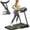 Black1, variant on Folding Treadmill for Home, 3.5HP Quiet Brushless Treadmills with Handle 330 lbs Capacity, 4% Incline, LED Display & APP Control, Compact Foldable Walking Pad for Home Apartment Office
