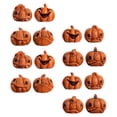 thumbnail image 4 of 16 piezas de mini calabaza fantasma para centro de mesa, adorno de escritorio de terror para el hogar, armario, estantería, decoración de sala de, 4 of 8
