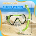 thumbnail image 2 of Set de Snorkel MELUMILU para Niños con Visión Panorámica de 180° y Sistema Seco, 2 of 7