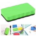 thumbnail image 2 of 1pcs Whiteboard Eraser,Dry Eraser for Classroom and Home,White Board Eraser, Dry Erase Cleaner, Classroom Whiteboard Accessory, Home Office Eraser(Green), 2 of 8