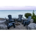 thumbnail image 3 of Capterra Casual Recycled Plastic Adirondack Chair, Atlantic Navy, 3 of 9