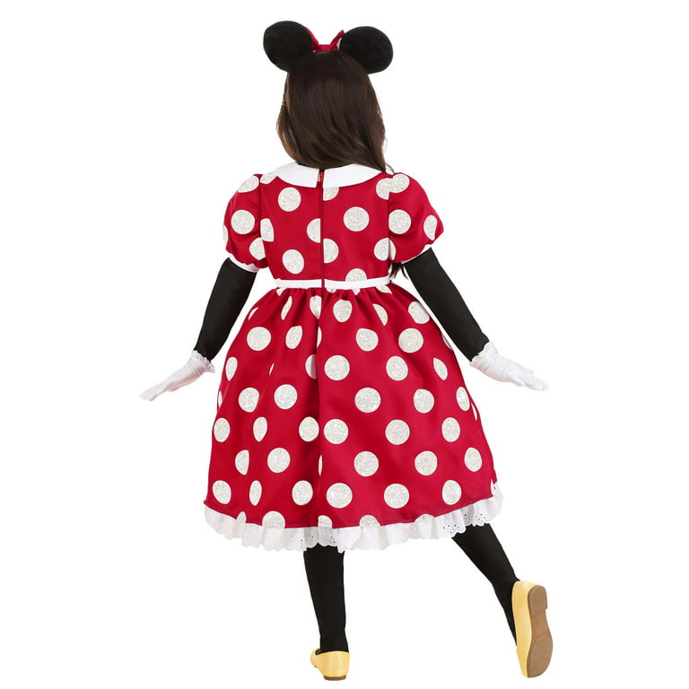 Girl's Deluxe Disney Minnie Mouse Costume 
